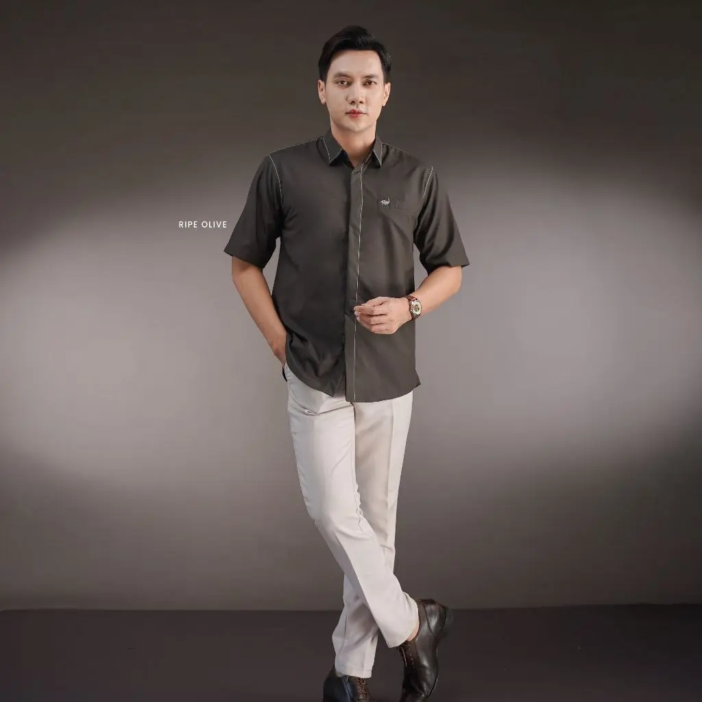 [Koko Lengan Pendek] Ripe Olive