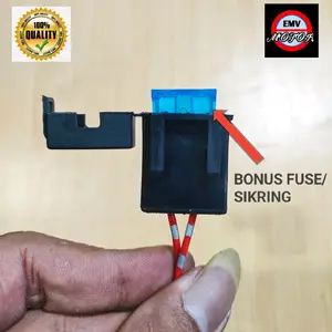 fuse box , soket sikring , rumah sikring tancap besar bonus sikringnya
