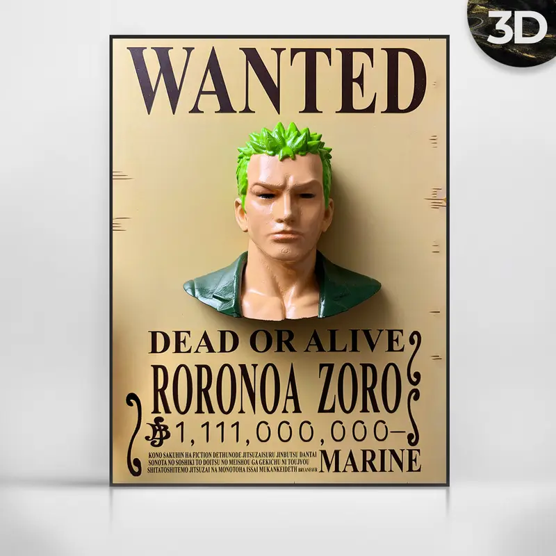 Mutu 3D Poster - High End 3D Frame Poster Aesthetic - 3D wall Decor - 3D Decoration 7