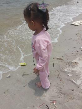 Product Review of Masyken Setelan Sweater Anak Perempuan Crop Top Usia 1-6 Tahun Bayi Parsel TPE Beige from q**a p**a 1