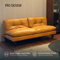 Gambar Pro Design Libra SBD Sofa Bed - Leather Copper Brown, Standar dari Pro Design Furniture Kab. Gresik 1 Tokopedia