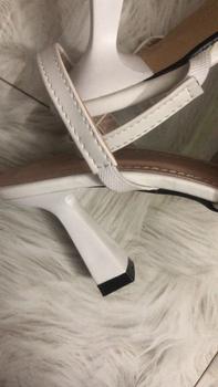 Product Review of Giày gót nhọn bít mũi viền đá . Gót 7cm quai chun co giãn Nữ DéP from x**2 1