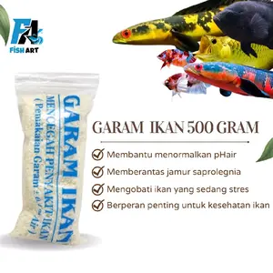 GARAM IKAN 500gr | UNTUK MEMBERANTAS PARASIT JAMUR