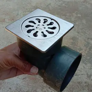 [US] Saringan Got Floor Drain 10 Cm Anti Bau / Penutup Lubang Air Mandi Anti Karat Dan Kecoa