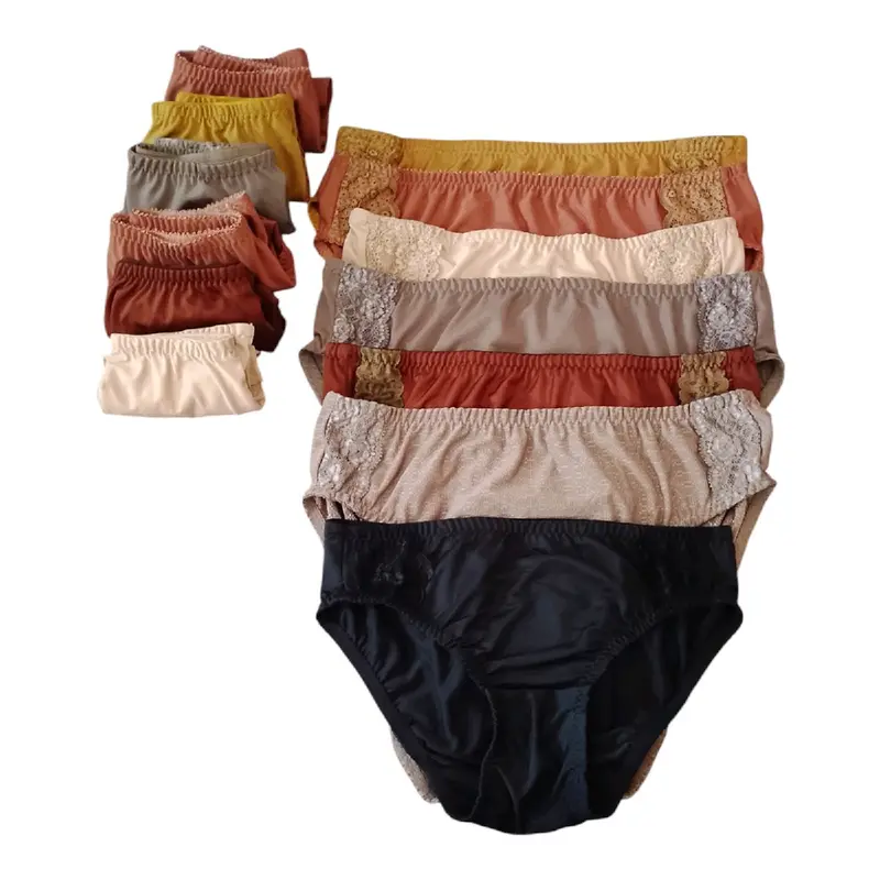 PROMO 12PCS CELANA DALAM WANITA  LEBIH MURAH CELANA DALAM PEREMPUAN MOTIF RENDA CANTIK DAN ELEGAN Lingerie dalaman wanita Nyaman 0