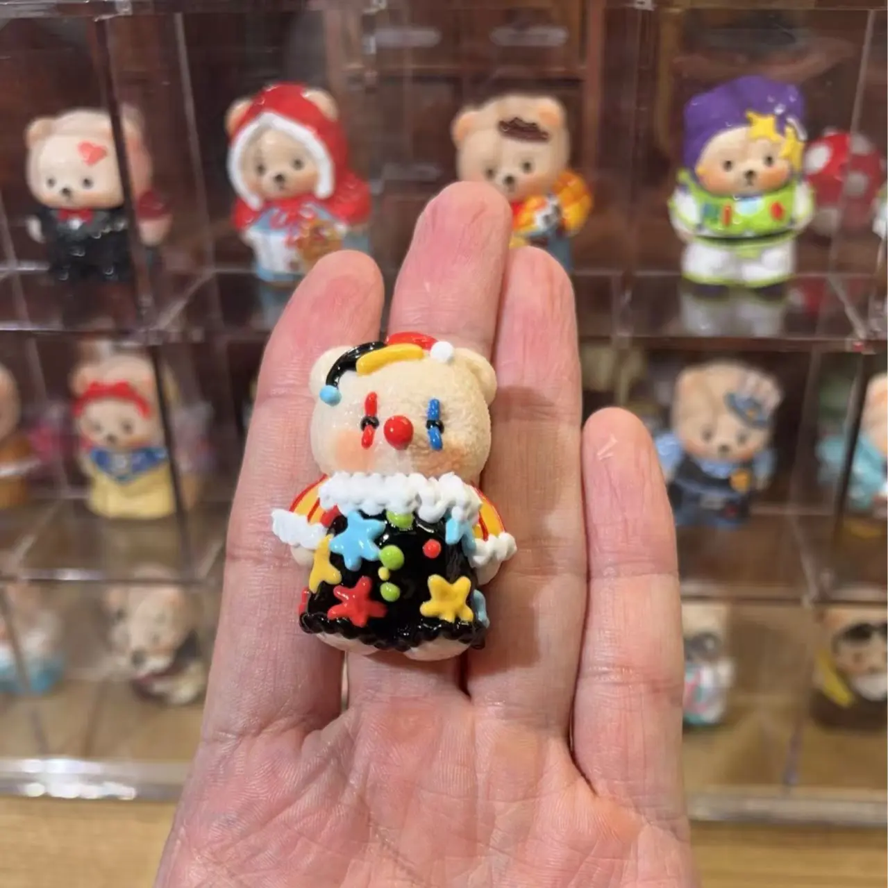 くまちゃん ブラインドボックス スクイーズ風 ストレス解消グッズ