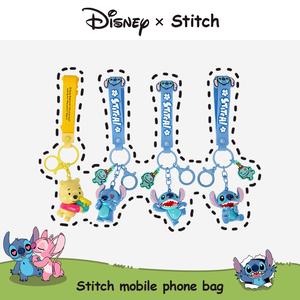 Rantai Kunci Disney Authentic, Anak Patung Indah, Comel, Sesuai untuk Beg dan Beg Galas, Loket Kartun, Loket Kecil