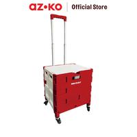 Gambar AZKO Maxbuilt Troli Lipat Portabel 25 kg Dengan 4 Roda - Merah/Putih Hand Truck Portable Troli Barang Empat Roda dari AZKO Indonesia Kota Administrasi Jakarta Selatan 1 Tokopedia