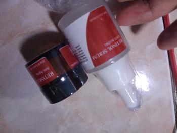 Product Review of PAKET RETINOL NIGHT SERUM & CREAM Untuk Mengatasi Flek Hitam dan Mencegah Penuaan Plus Anti Aging Memutihkan, Memudarkan, Mencerahkan Wajah from i**y 0