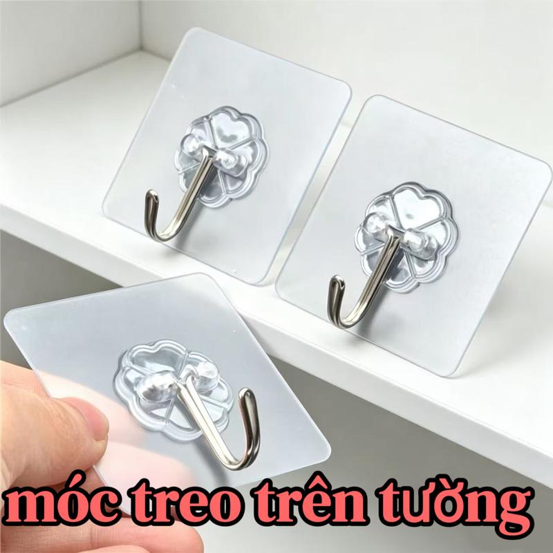 Móc Treo Đồ Dán Tường Đa Năng Tiện Dụng Siêu Dính Cường Lực Dán Được Khắp Mọi…
