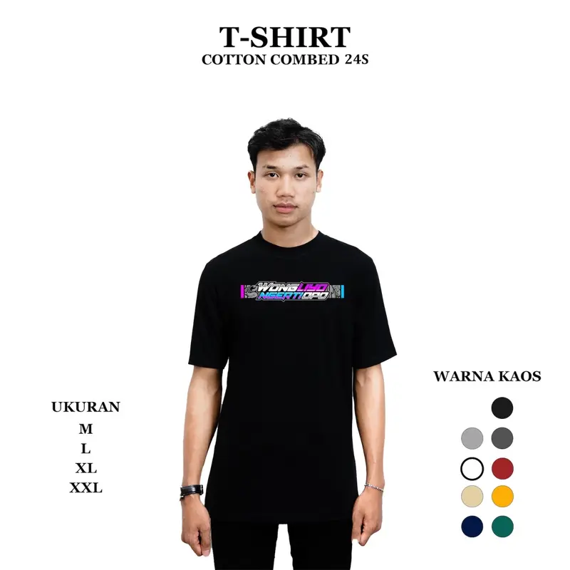 Wong Liyo T-Shirt Benichi.id Kaos Pria Baju Distro Cowok 1