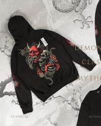 Gambar KREMLIN Pullover Hoodie Mythology Revival Black - GRIMASK - S dari Kremlin Clothing Kota Bandung 5 Tokopedia