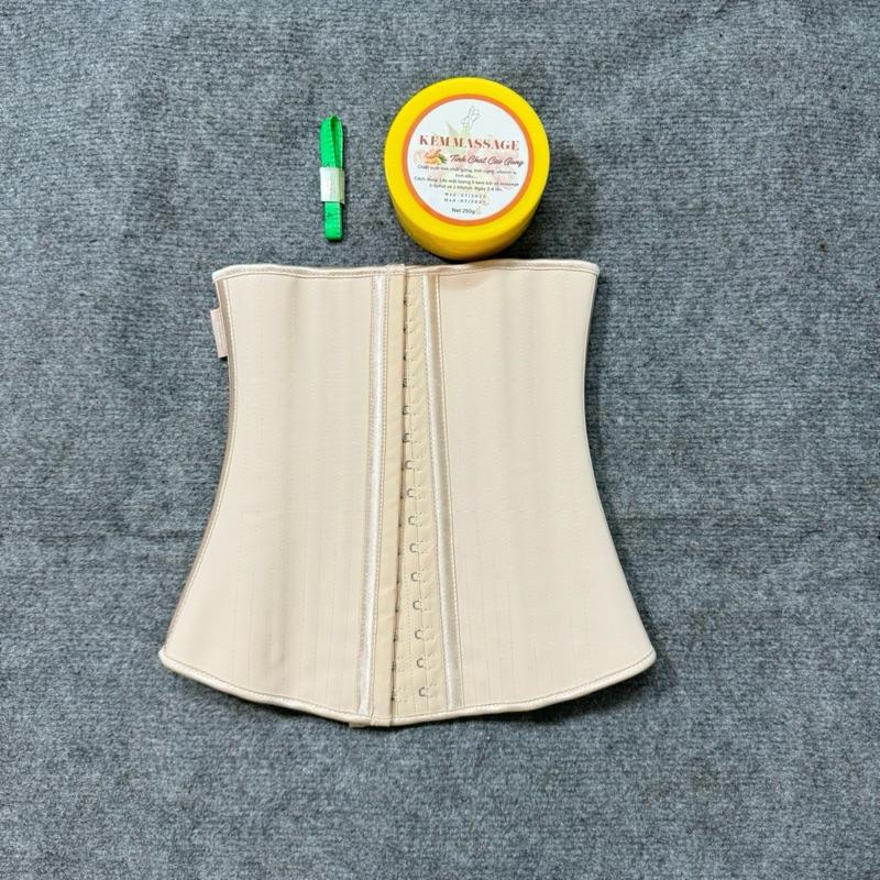 [ COMBO ĐAI + CAO GỪNG TO +THƯỚC ĐO ]  Đai latex 25 Xương Nguyên Tấm Hy Lạp Cao su non