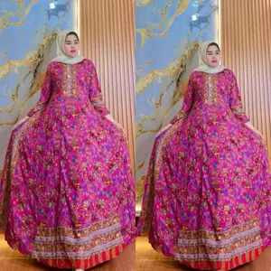 gamis hindi barbie terbaru