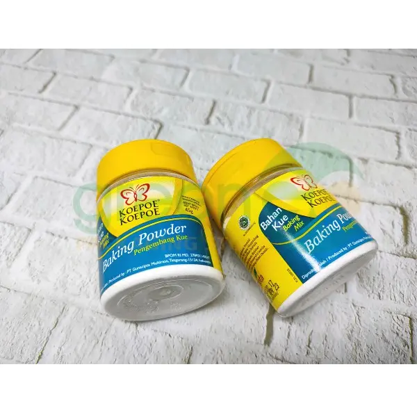 BAKING POWDER KOEPOE 45GR BUBUK PENGEMBANG BAHAN KUE 1