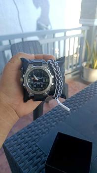 Product Review of Multifunctional Luminous Alarm Clock Sports Watch Trendy Waterproof Electronic Watch Men's Junior High School Students from C**e A**n B**z 2
