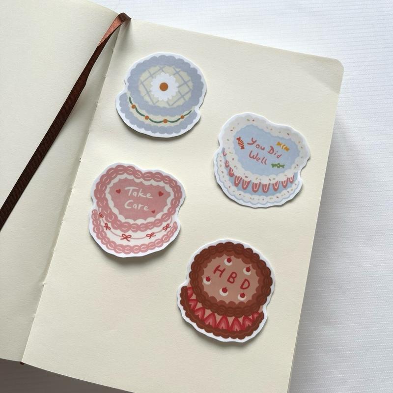 Comfort Cake Die Cut Stickers | Stationery - TikTok Shop Malaysia