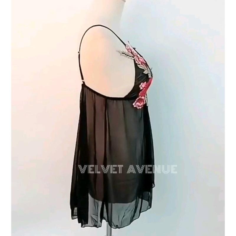 Velvet Avenue - Sexy Lingerie Dress 5116 Baju Tidur Lingeri Malam Wanita Seksi Cantik Hantaran Nikah 4