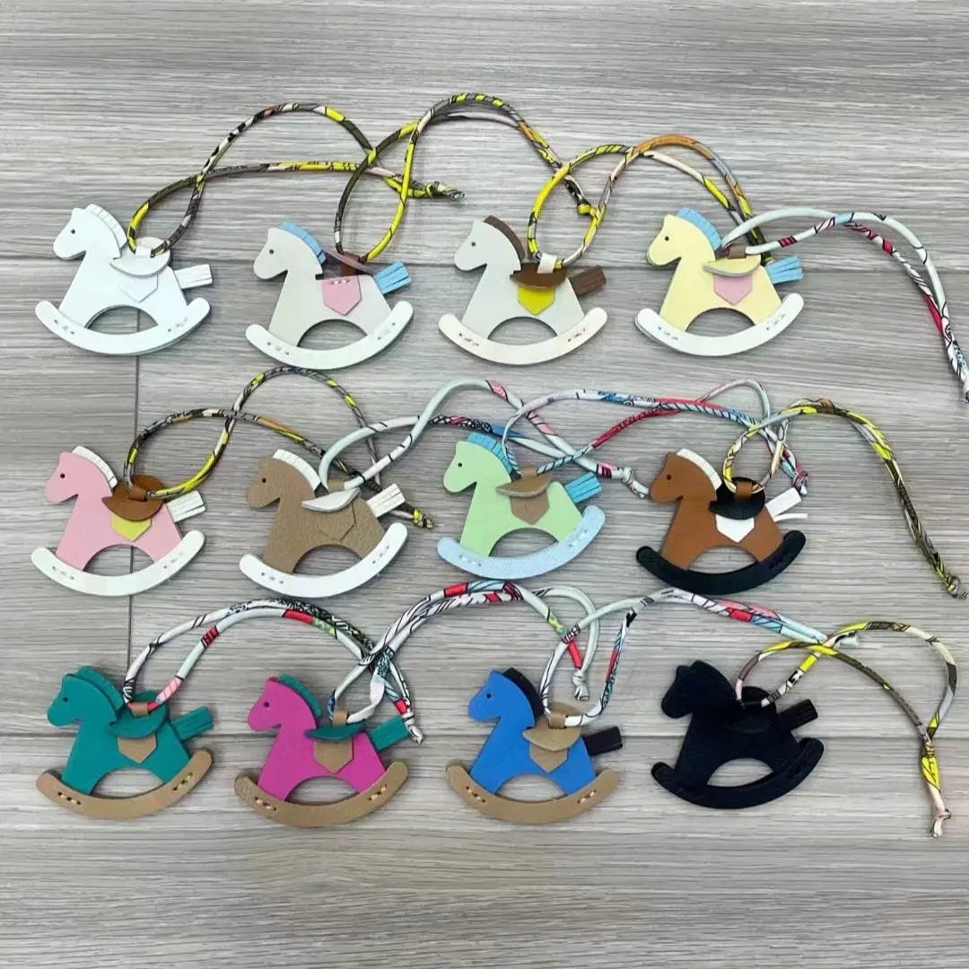 Rocking Horse Charm (Real Leather) accessories for bag