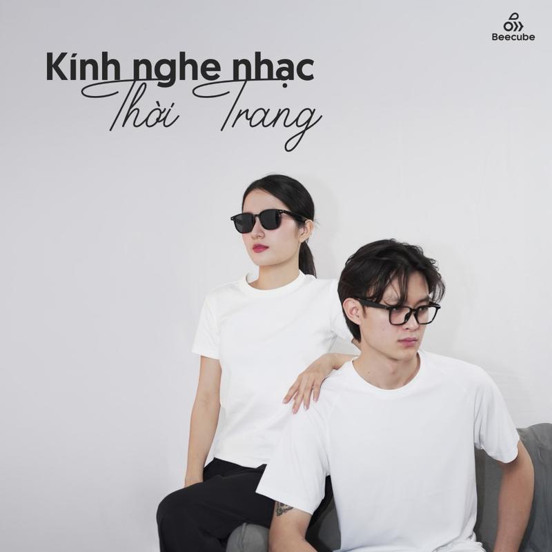 [BEECUBE REPI LIVE ] Kính Nghe Nhạc Thông Minh  Beecube Repi Smart Eyewear  - Tích Hợp Loa Bluetooth - Nghe Nhạc - Nhận Cuộc Gọi - Nhiều Kiểu Dáng Tai Nghe Nhét Tai Earphone