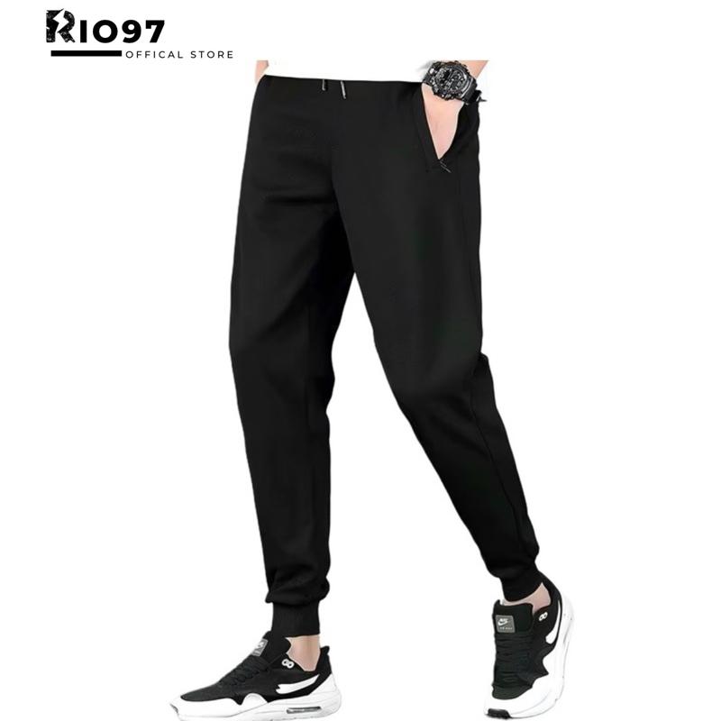 MÃ TÚI CÓ KHOÁ KÉO Quần Jogger Thể Thao Nam Nữ Thun Trơn Thoáng Khí Túi có Khoá Kéo Hộp Unisex Sport