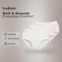 Gambar You've 2025 Panty Pakaian Dalam Wanita Multicolor [3Pcs] - Multicolor dari YouHave Store Kota Administrasi Jakarta Utara 1 Tokopedia