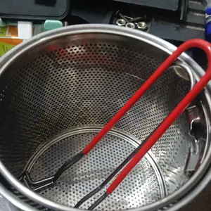DEEP FRYER SET 2 IN 1 PANCI SARINGAN PENGGORENGAN REBUS SERBAGUNA