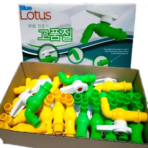 Keran Air PVC Lotus topi 24pcs Harga Terjangkau kran topi warna 1box kran air lotus 1/2 inchi