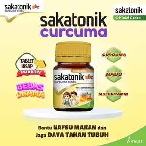 Sakatonik ABC Curcuma Madu 1 Botol - Tambah Nafsu Makan & Jaga Imunitas