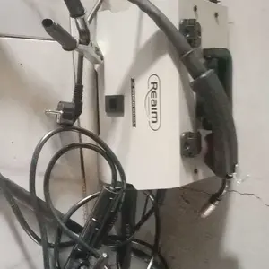 REAIM Mesin Las MIG-200 2 IN 1 (MMA+MIG) Inverter | Travo Las Listrik Tanpa Gas (Daya 120A & Input 220V, Cocok Las Besi/Baja/Alumunium)Solder Listrik Set Lengkap/Laser Welding/Alat Las Listrik Canggih