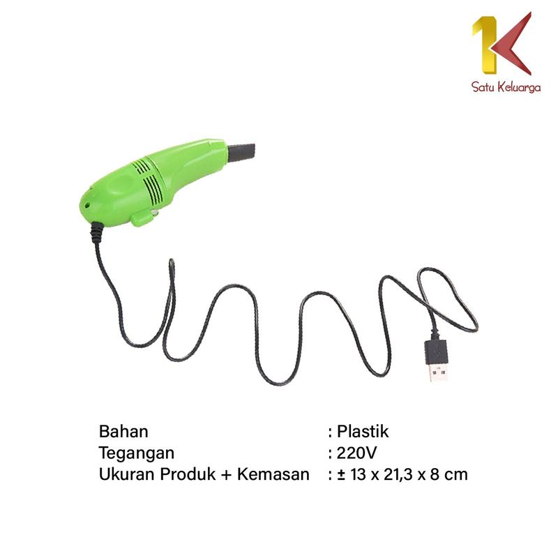 Product Introduction of COD SK C809 Vacum Cleaner Keyboard Laptop Mini USB Portable Sikat Pembersih Debu Kecil 26