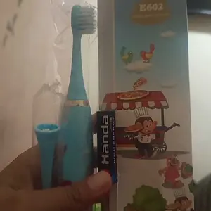 Sikat Gigi Elektrik Anak Electric Tooth Brush  Sikat Gigi Anak Karakter Lucu USB HV Sikat Gigi Anak Elektrik Anak Kids Electric Toothbrush Sikat Gigi Electric Tooth Brush Waterproof Otomatis