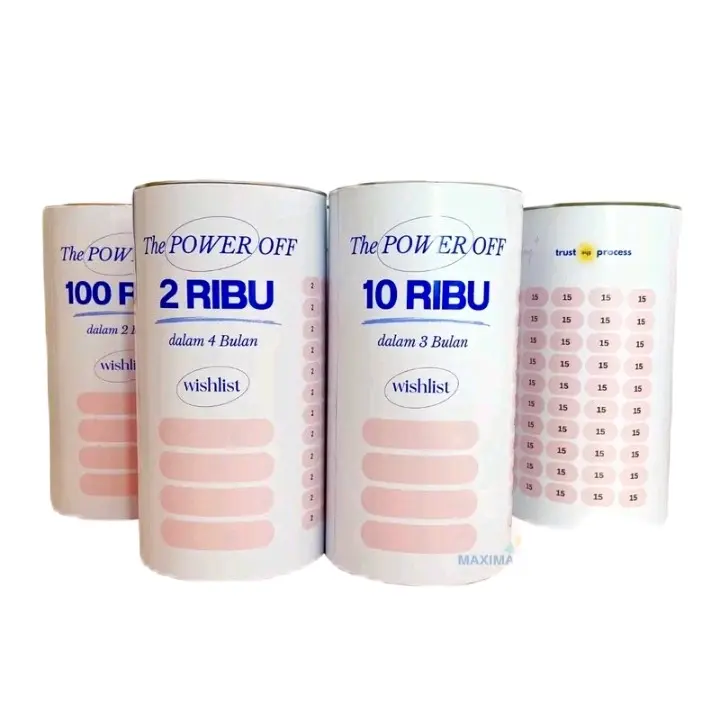 Celengan Target Smail Permanent 10k - Ukuran 8,5 x 14 cm Buah Plastik 0