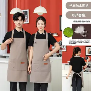 Celemek Apron  Waterproof Anti Air Cafe Buat Kerja Pria Wanita Barista Masak dapur