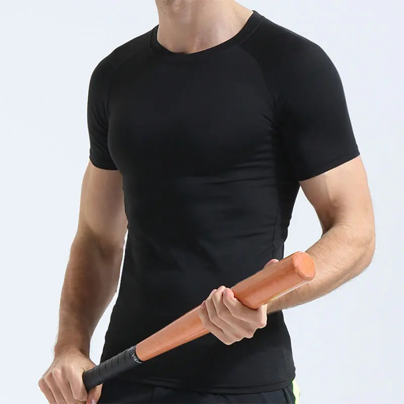 Baju Manset Baselayer Lengan Pendek Sport Compression Shirt Training Black Grey Blue White 3