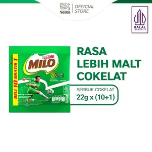 MILO AKTIV-GO Renceng Isi 10- Minuman Coklat Susu Chocolate