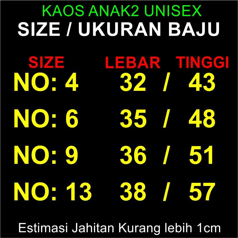 VICA FASHION Kaos Anak branded Import Bangkok Santai Fashion Bahan 100% Cotton Combed Sablon DTF Berkualitas untuk Cowok & Cewek Perempuan Size No 4-13 VICA FASHION Kaos Anak branded Import Bangkok Santai Fashion Bahan 100% Cotton Combed Sablon DTF Berkualitas untuk Cowok & Cewek Perempuan Size No 4-13