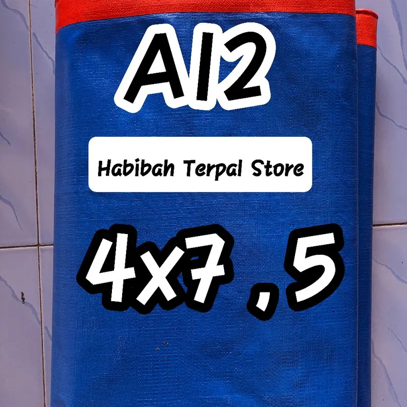 Terpal Truck 4x7,5 Type ketebalan A10, A12, A15, A20 Korea UV 2