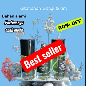 COD Parfum Spray Premium 20ml Aroma Tahan Lama 12 Jam Cocok untuk Pria dan Wanita Wangi Menyegarkan Best Seller