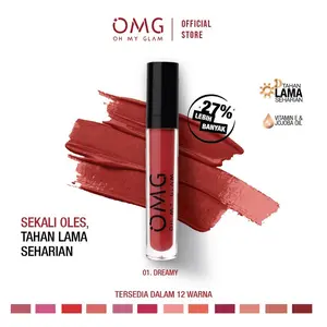 OMG matte kiss lipcream non kardus