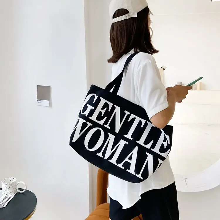 Totebag Wanita Bandoeng ID Motif Lucu Terkini Fashion Cewek 2025 - Kanvas