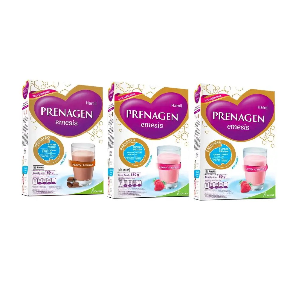 Prenagen Emesis - Susu awal Hamil Rasa vanila, Coklat