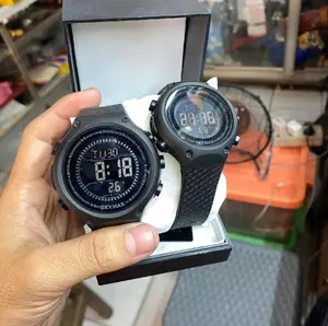 FREE GELANG - Jam Tangan Couple SKYMAX 1810 Sport Digital Strap Rubber Water Resist ( BISA COD )