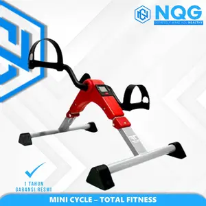 NQG - New Alat Olahraga Latihan Cardio Gym Fitness Portable Therapy Mini Cycle Bike Total