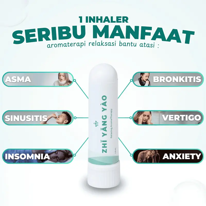 Zhi Yang Yao Inhaler Anxiety Herbal Pereda Melegakan Gejala Anxiety Melegakan Pernafasan 1