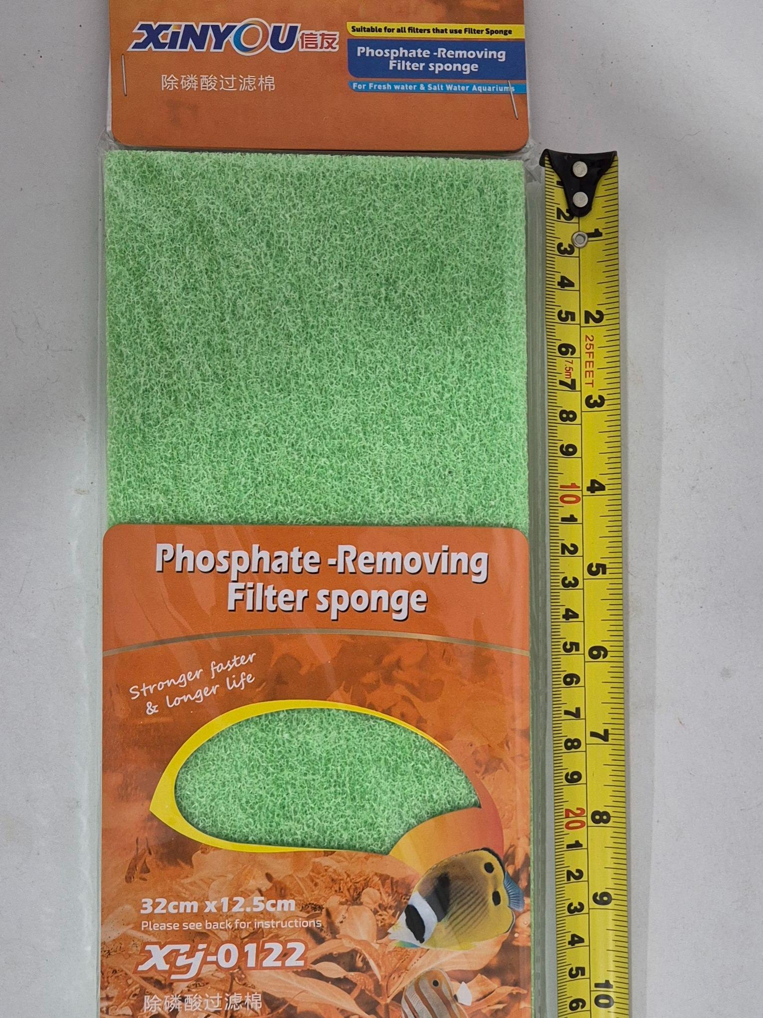 Phosphate Removing Filter XY-0122 Sponge Aquarium Span Akuarium Ikan Fish XinYou