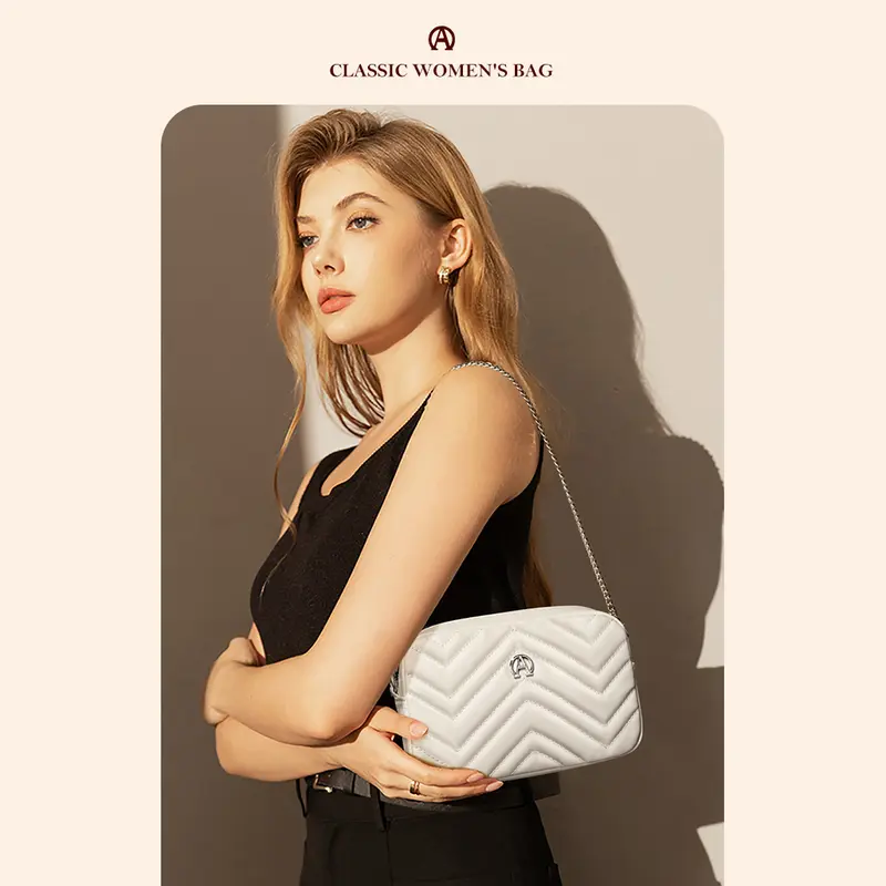 AASTT Tas Wanita Kulit shoulder bag Tas Selempang Wanita Korea Tas Kekinian Wanita Tas Wanita Selempang Women Tas Wanita Bentuk Bantal Fashion Women Bag Ter Best Seller 1
