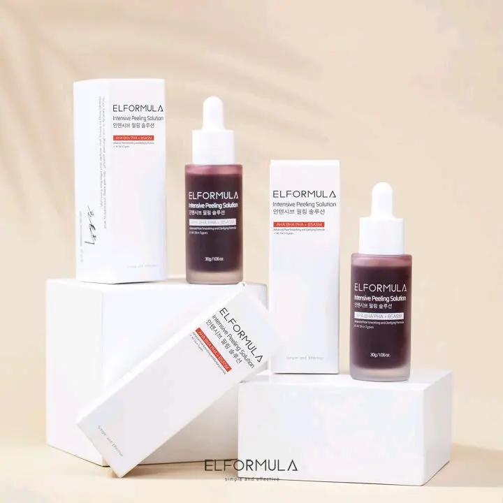 Serum Peeling Elformula Mencerahkan dan Memudarkan Bekas Jerawat dan Flek - Wajah, Pencerah 0