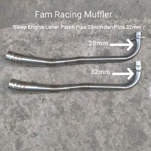 Leheran Knalpot Step Standar Supra x 125 Kharisma Jupiter Z Vega R Smesh Shogun R