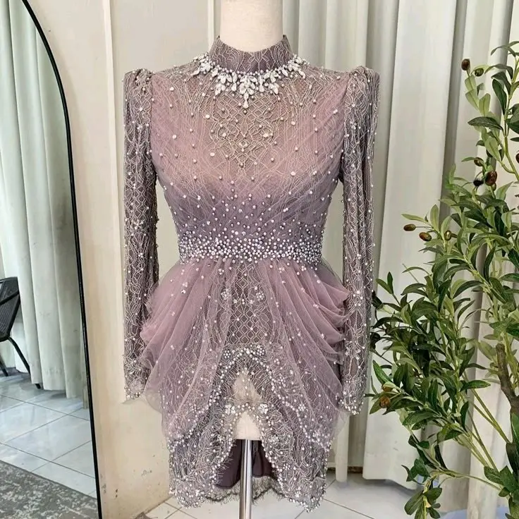 kebaya brokat cantili murah mewah kekinian 0